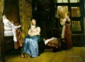 Eine Geburt Kammer romantische Sir Lawrence Alma Tadema